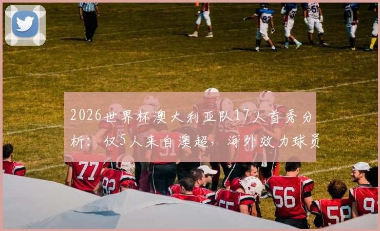2026世界杯澳大利亚队17人首秀分析：仅5人来自澳超，海外效力球员成绝对主力，附详细球员名单与数据解读