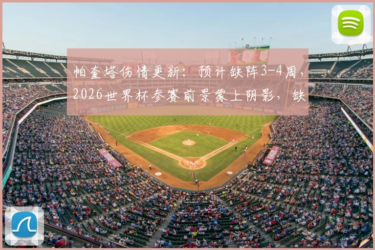 帕奎塔伤情更新：预计缺阵3-4周，2026世界杯参赛前景蒙上阴影，缺席影响分析